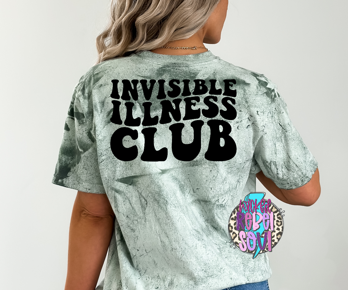 Invisible illness club TRANSFER ONLY